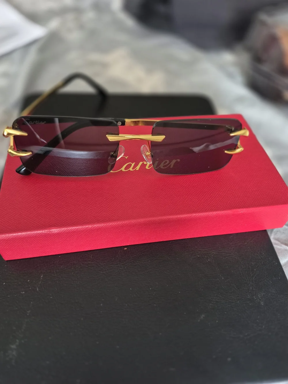 Cartier authentic rimless